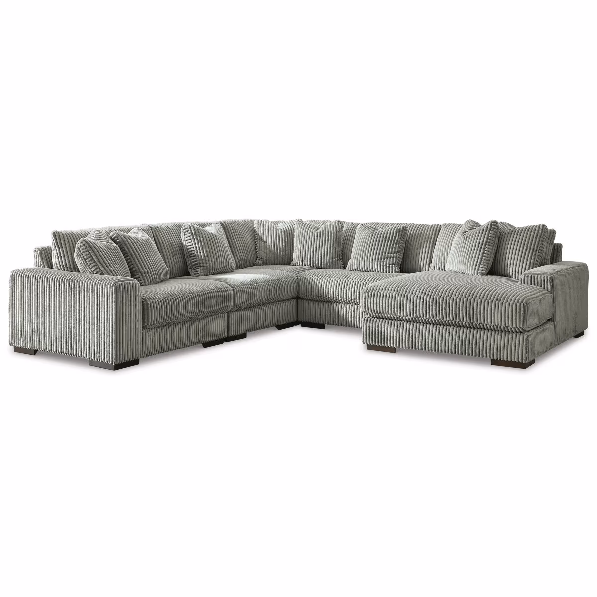 Lindyn 5-Piece Sectional with Chaise - Image 2