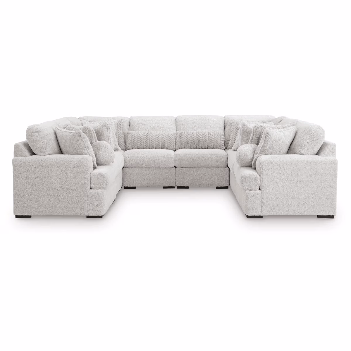 Cuddle Plush 8-Piece Sectional - Image 2