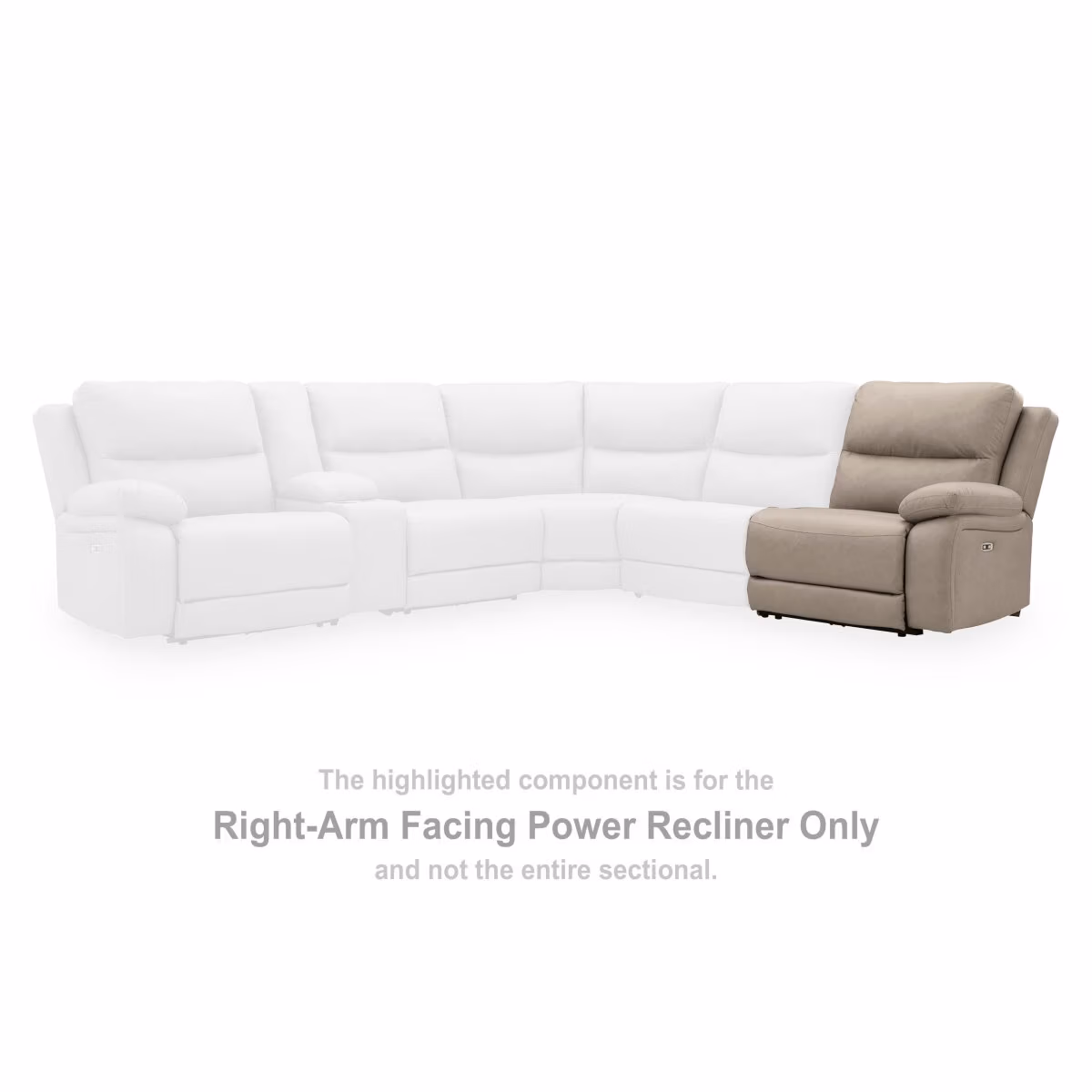 Narwhal Place Right-Arm Facing Power Recliner - Image 3