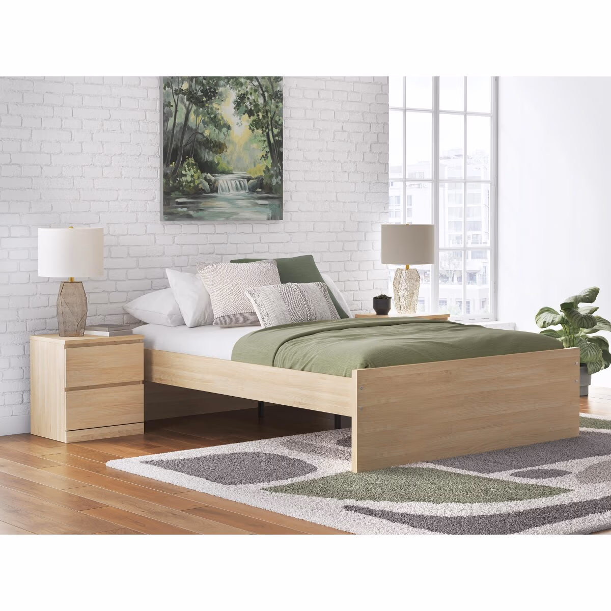 Onita Queen Platform Bed - Image 3