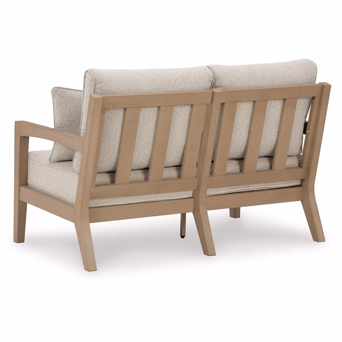 Hallow Creek Outdoor Loveseat with Cushion - Image 6