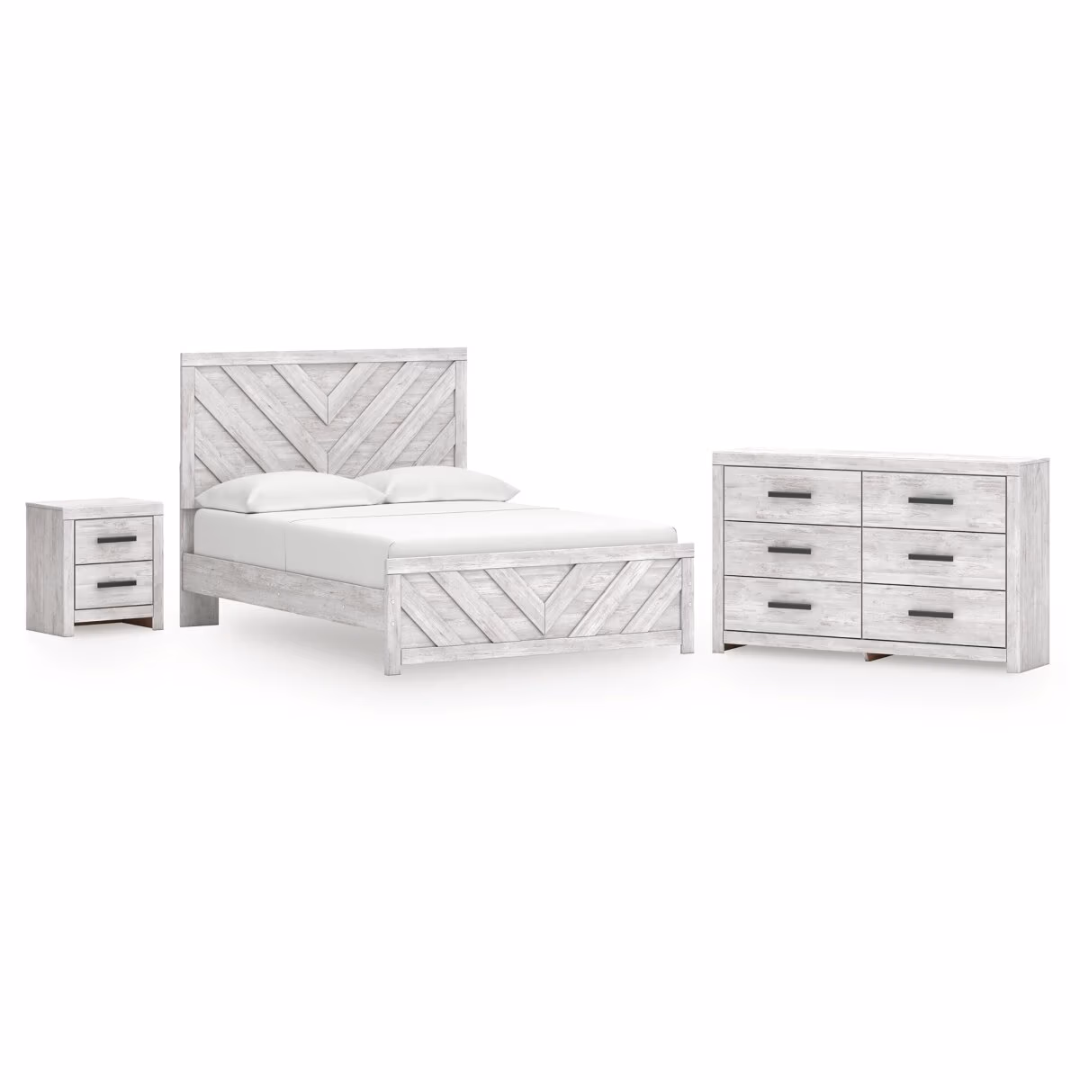 Cayboni Queen Panel Bed, Dresser and Nightstand - Image 2