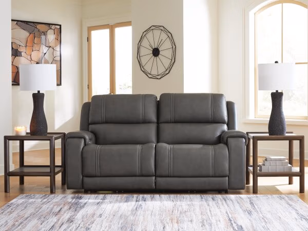 5Z - Pittson 2-Piece Power Reclining Sectional Loveseat - Image 2