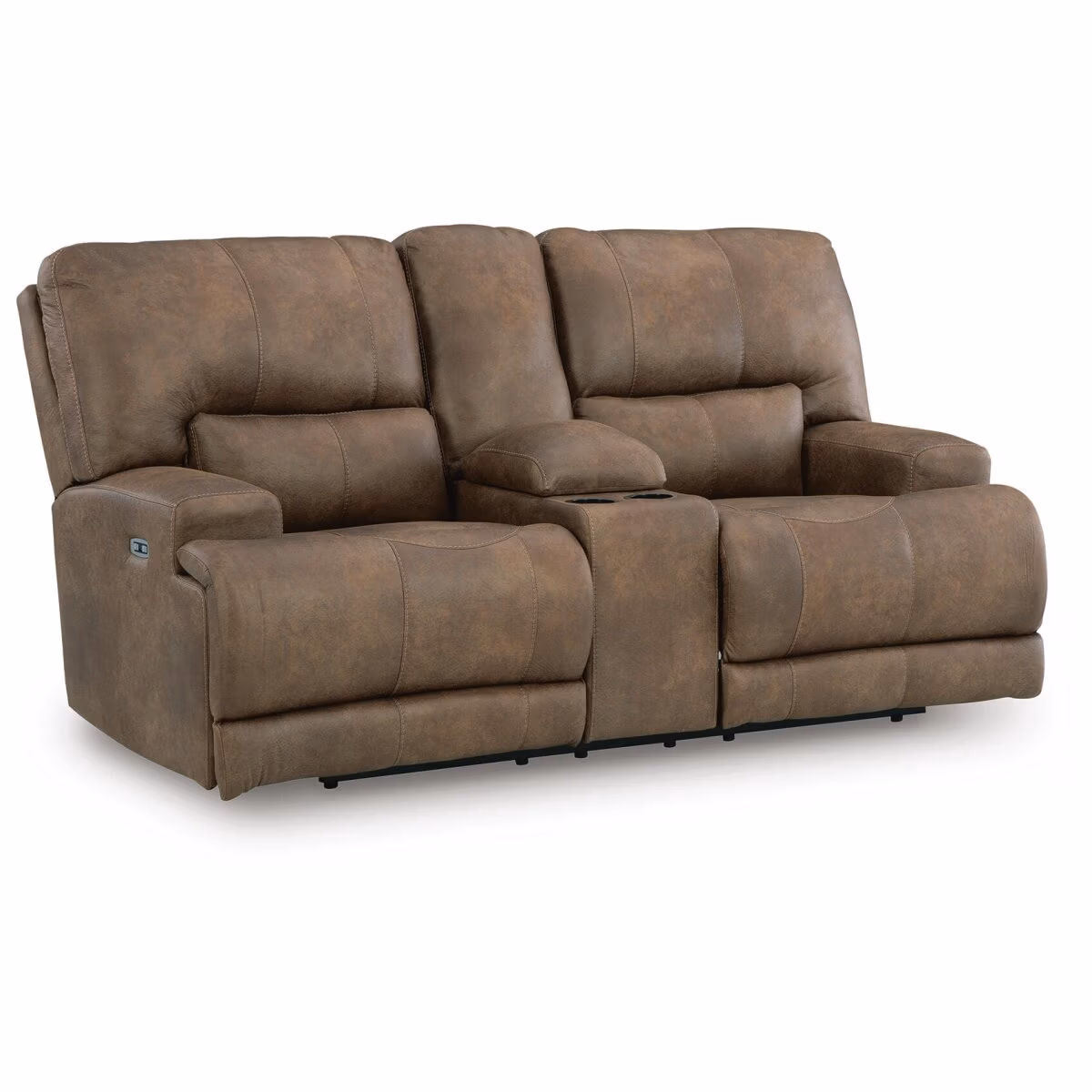 Beckley Place Power Reclining Loveseat with Console - Image 2