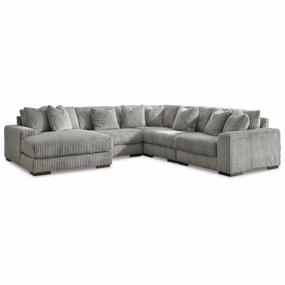 Lindyn 5-Piece Sectional with Chaise - Image 2