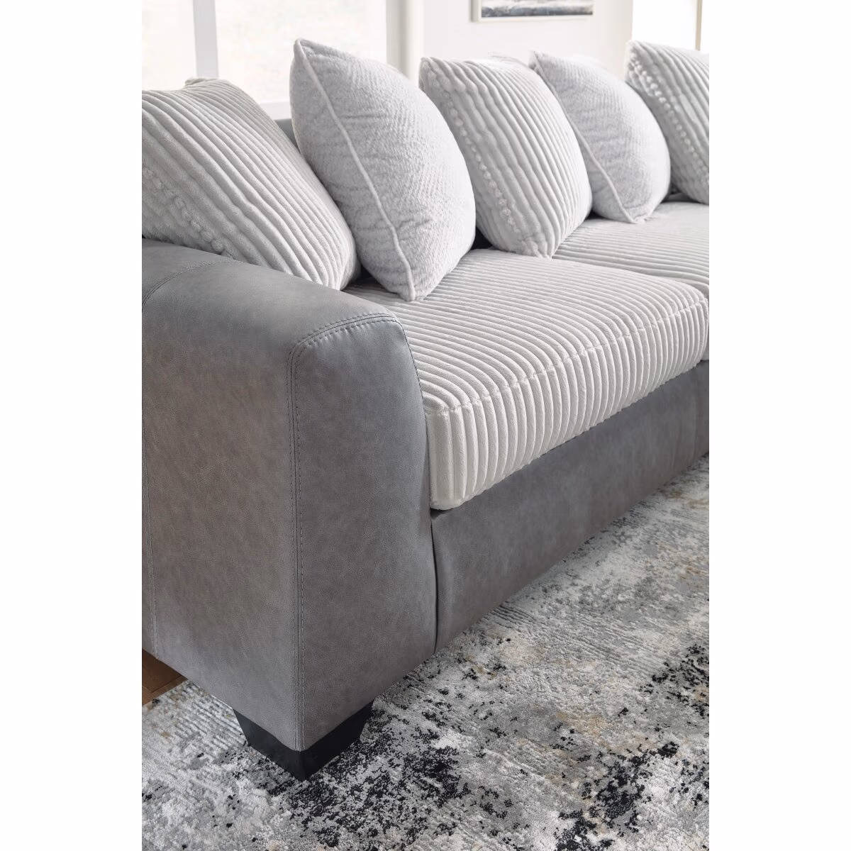 Clairette Court 2-Piece Sectional with Chaise - Image 4
