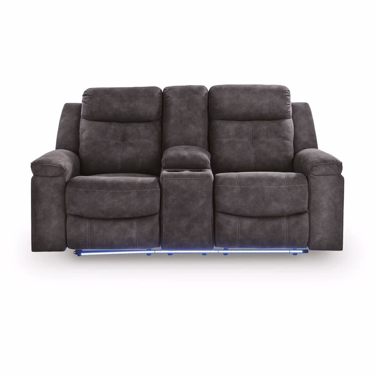 Brysonview Reclining Loveseat with Console - Image 3