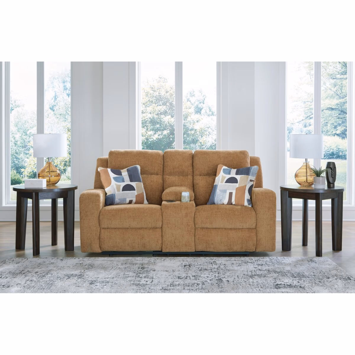 Kanlow Reclining Loveseat with Console - Image 3