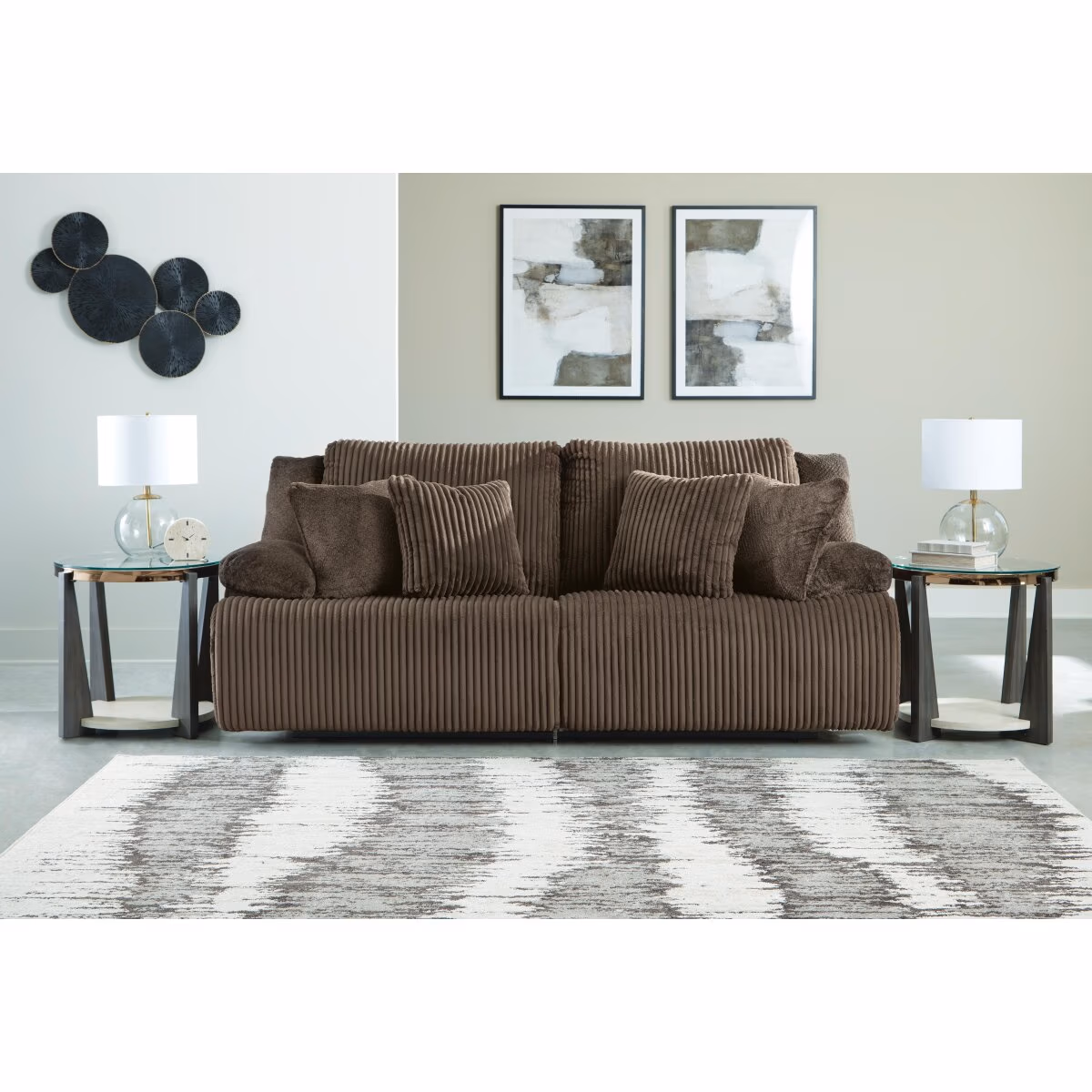 Top Tier 2-Piece Reclining Sectional Loveseat - Image 3