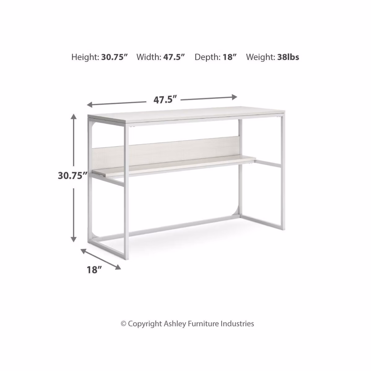 Deznee Home Office Desk - Image 9
