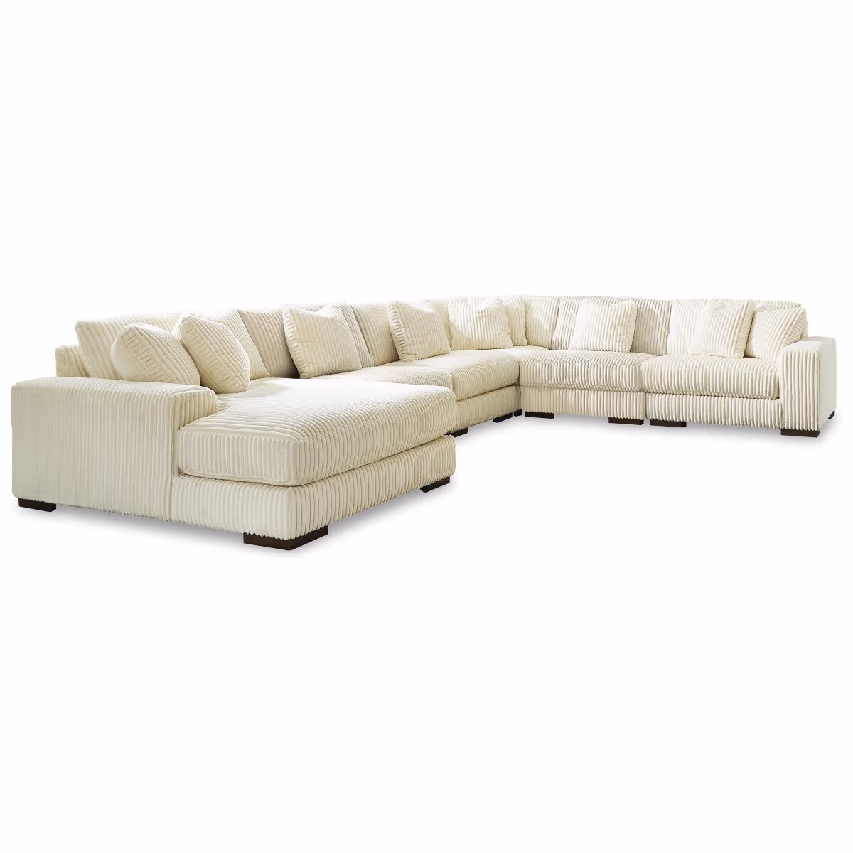 Lindyn 6-Piece Sectional with Chaise - Image 2