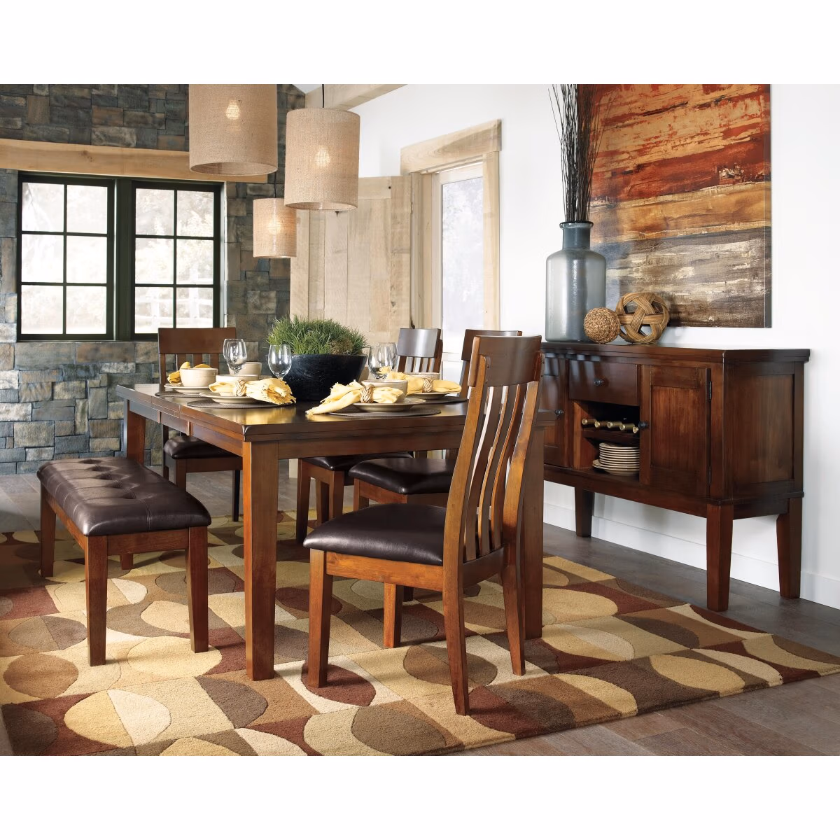 Ralene Dining Bench - Image 6
