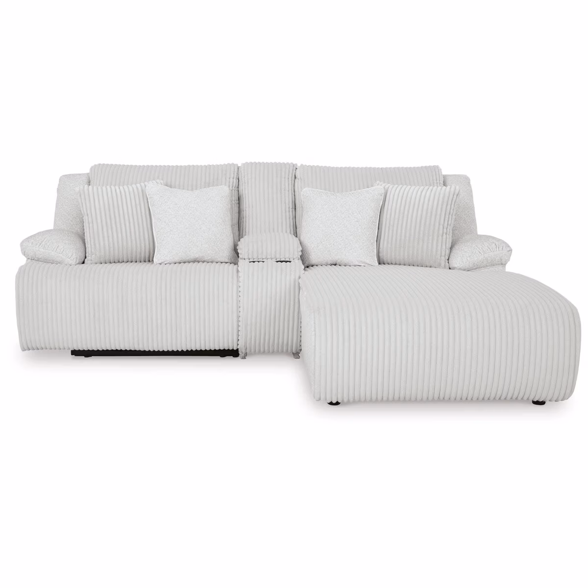 Top Tier 3-Piece Reclining Sectional Sofa with Chaise - Image 5