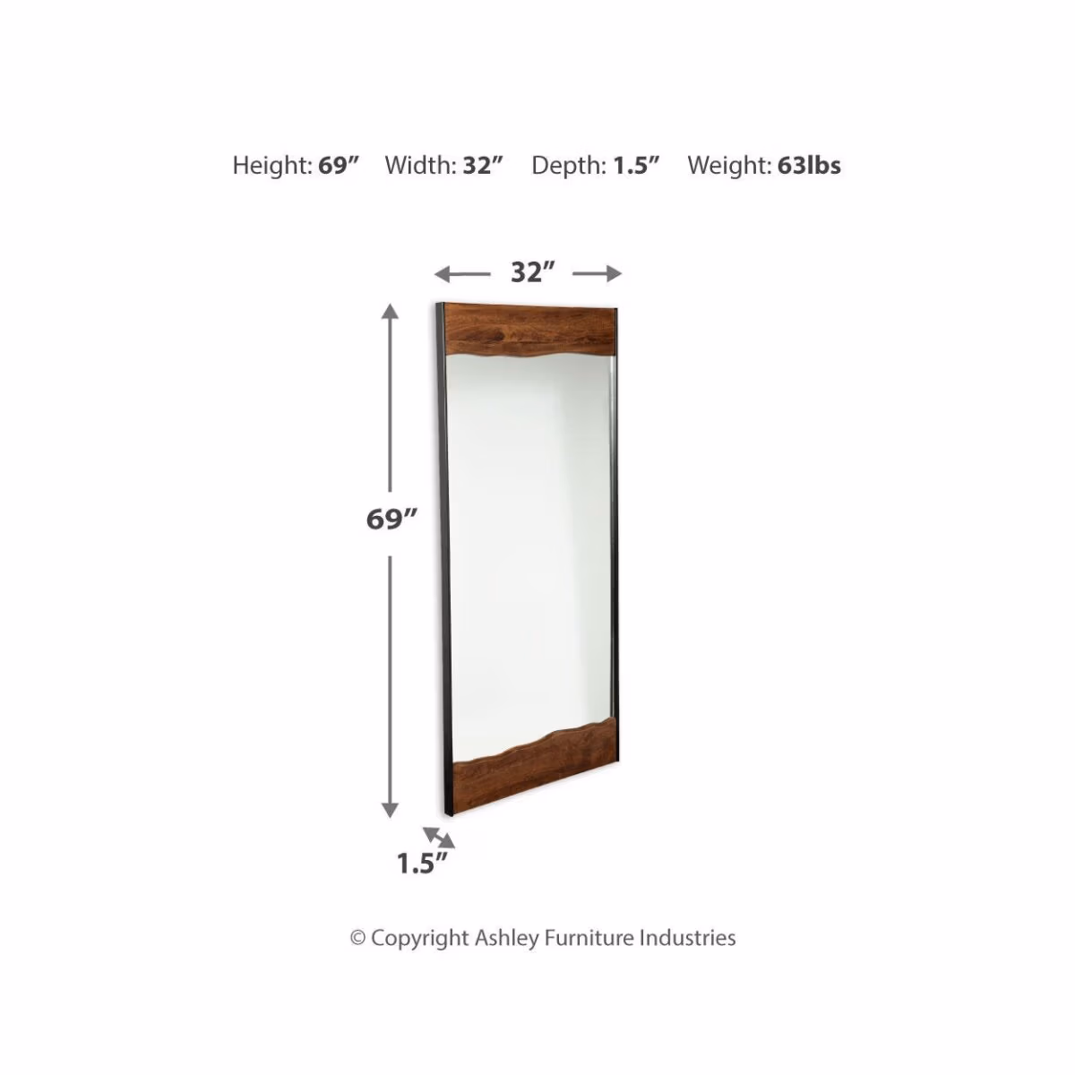 Panchali Floor Mirror - Image 5