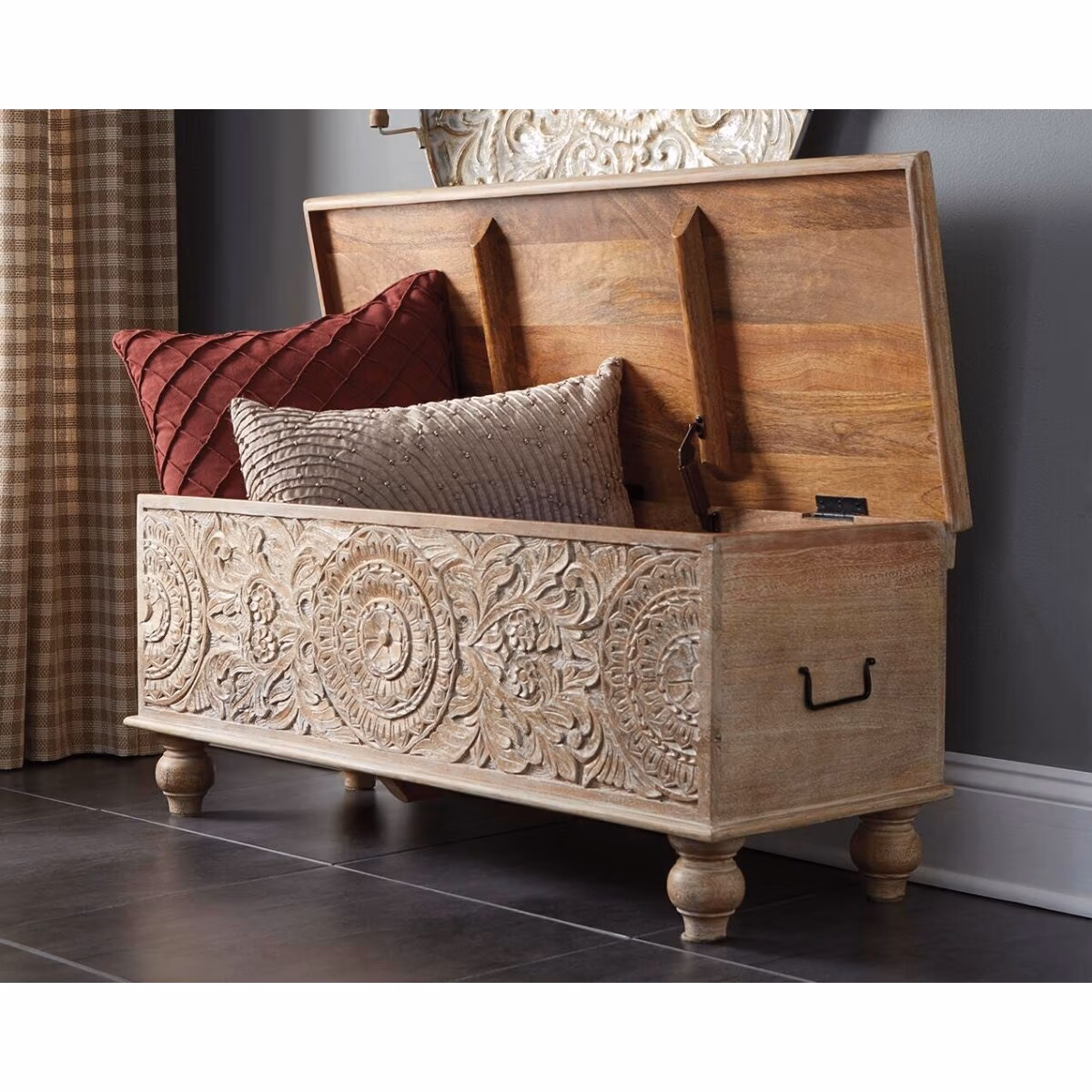 Fossil Ridge Storage Bench - Image 3