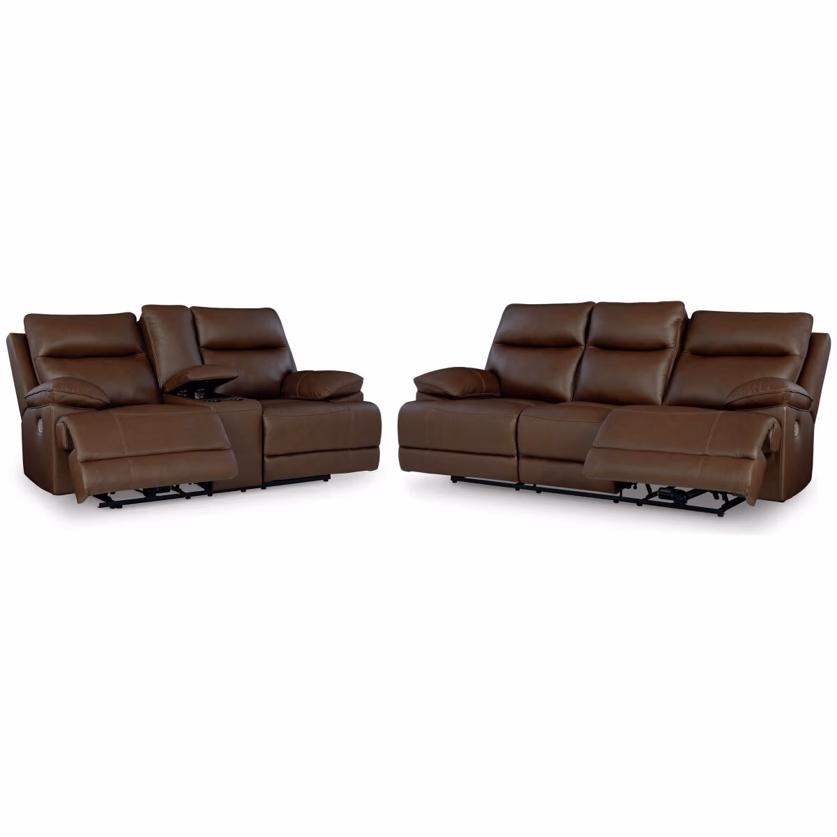 VonRyan Power Reclining Sofa and Loveseat - Image 2