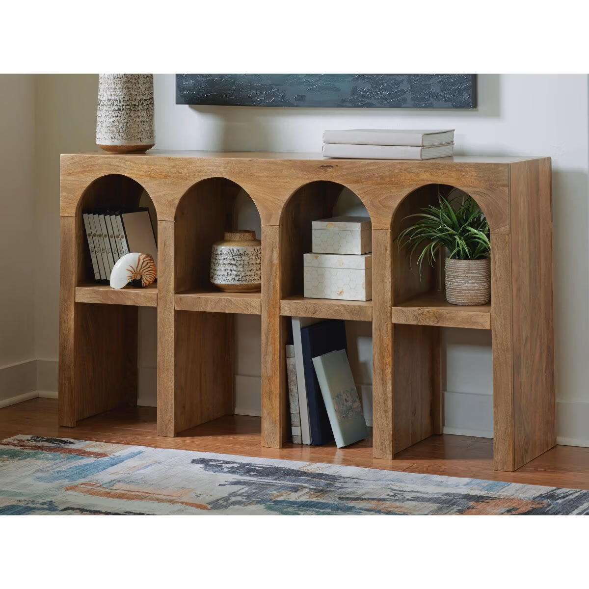 Luzmanacy Console Sofa Table - Image 3