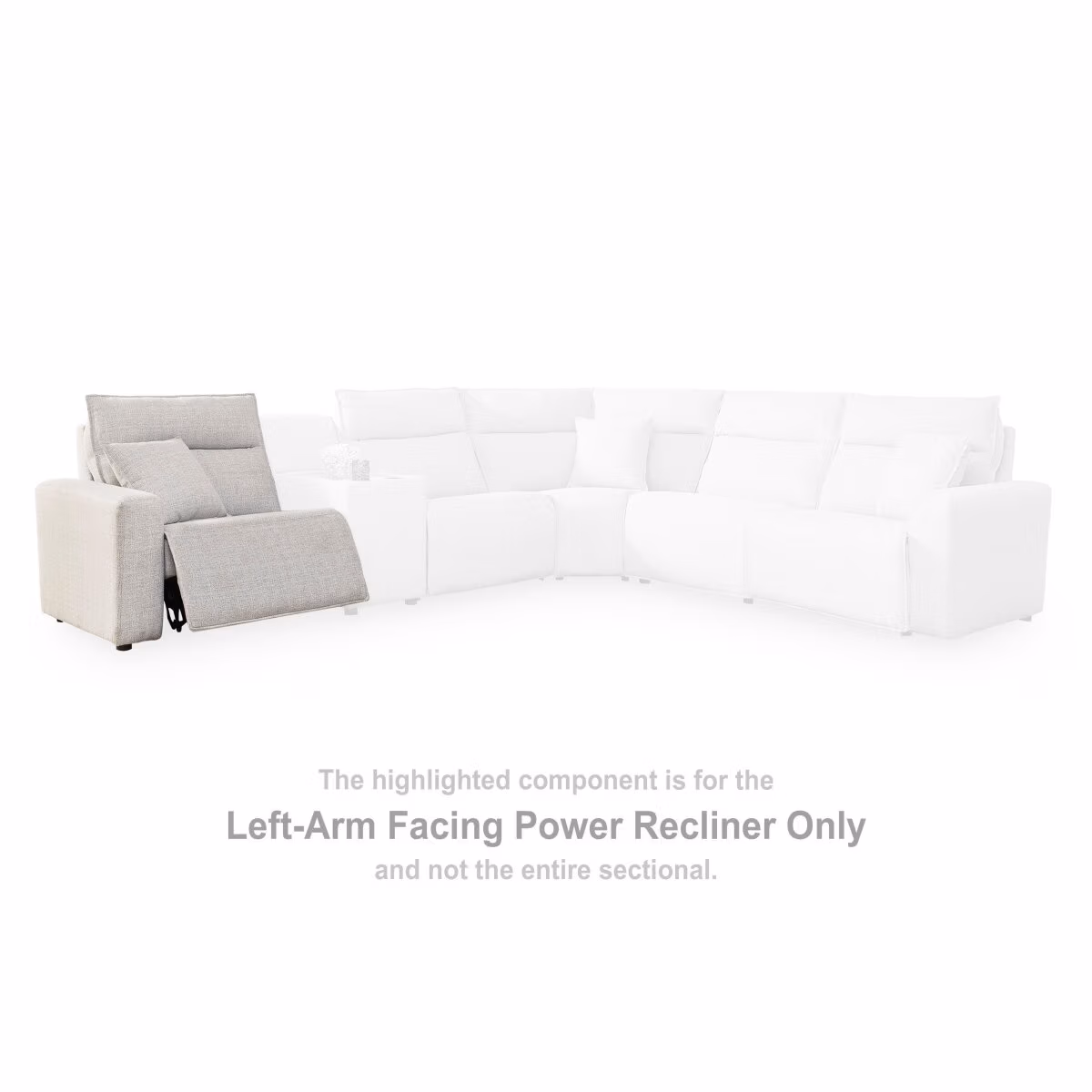 Modmax II Left-Arm Facing Power Recliner - Image 3
