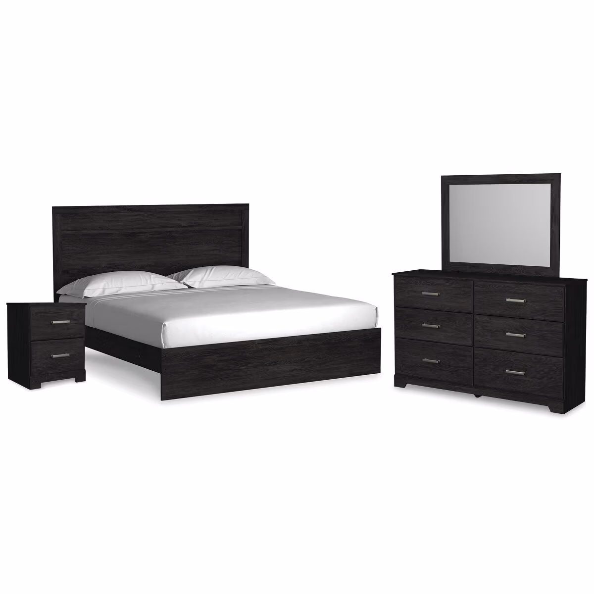 Belachime King Panel Bed, Dresser, Mirror, and Nightstand - Image 2