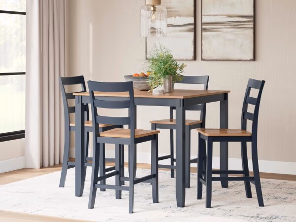 Gesthaven Counter Height Dining Table and 4 Barstools (Set of 5) - Image 3