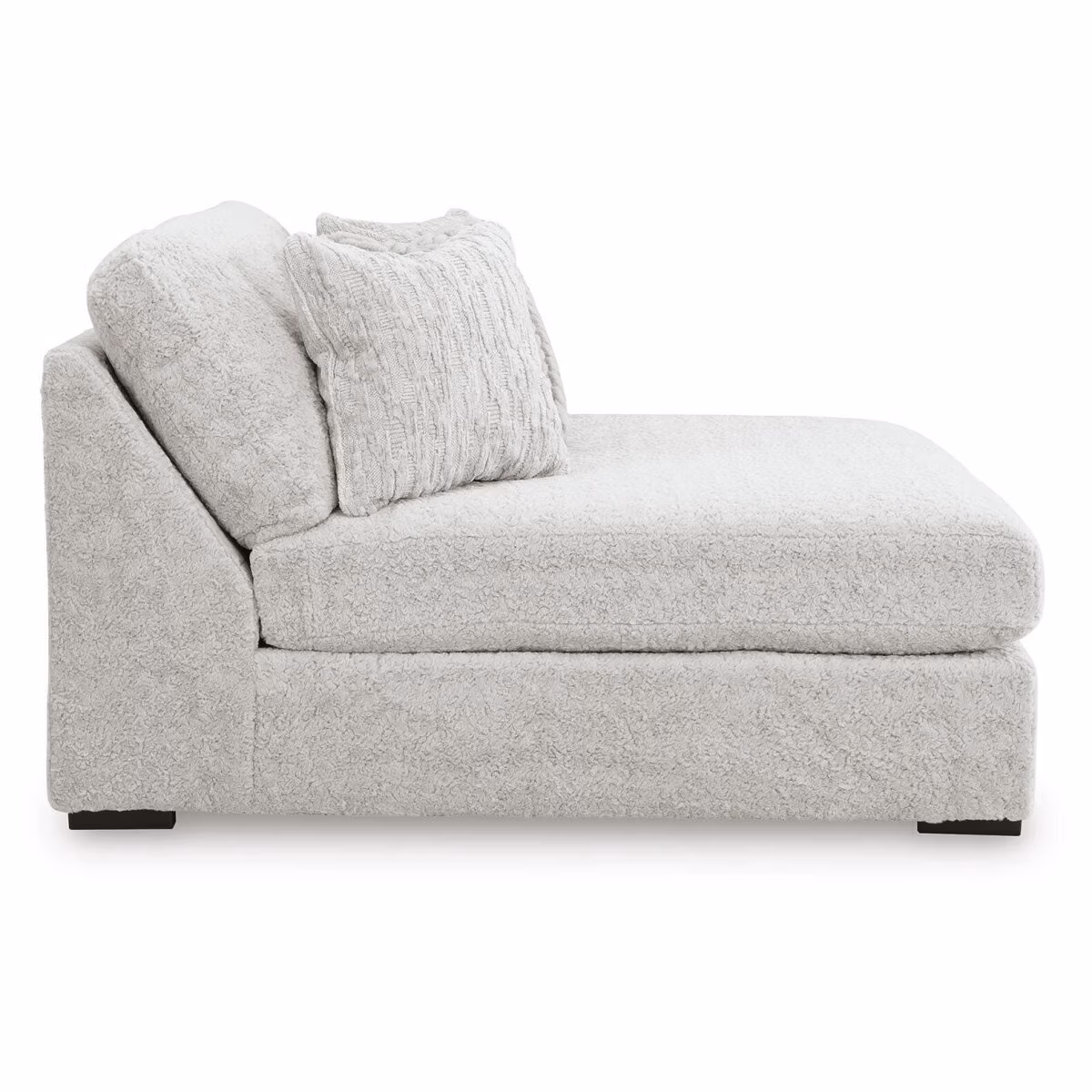 Cuddle Plush Oversized Armless Chaise - Image 5