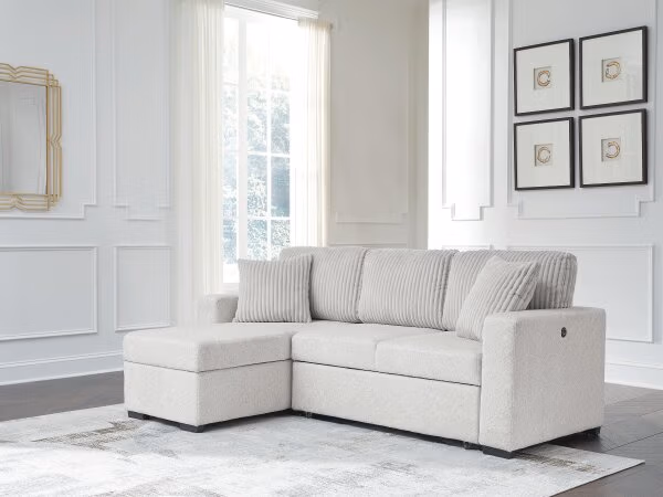 Wohlen 2-Piece Sectional with Pop Up Sleeper and Chaise - Image 3