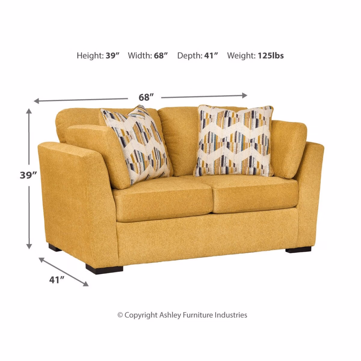 Keerwick Loveseat - Image 5