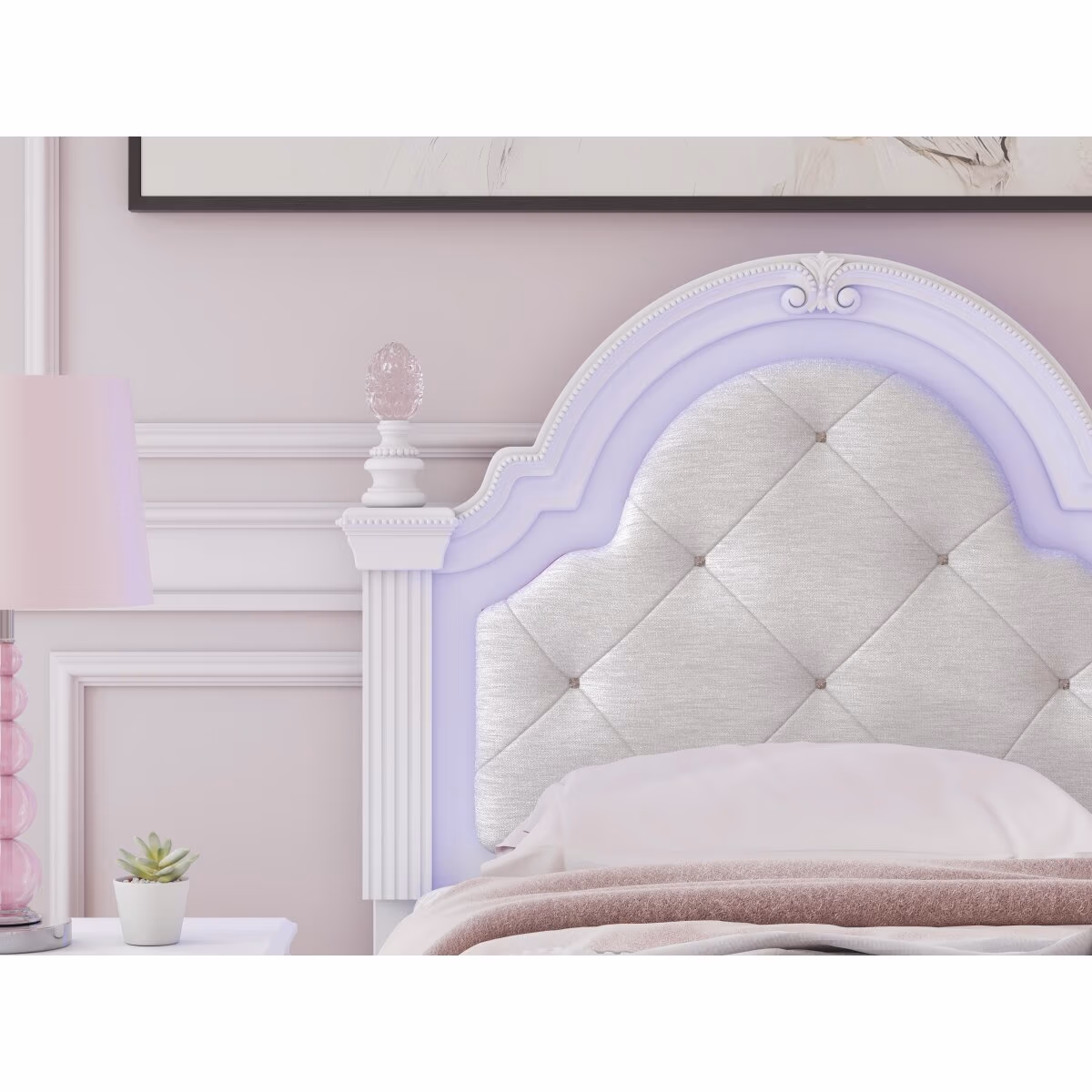 Kozlani Twin Upholstered Panel Headboard - Image 6