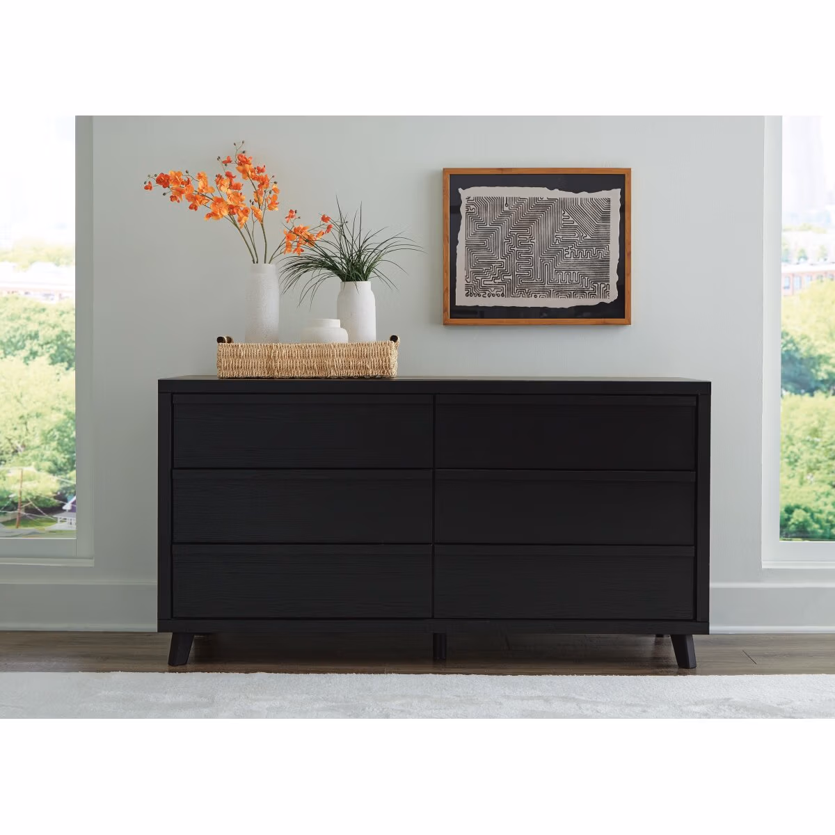 Danziar King Panel Bed, Dresser and Nightstand - Image 16