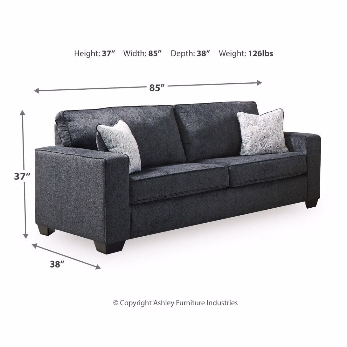 Altari Sofa, Loveseat, Chair and Ottoman - Image 8