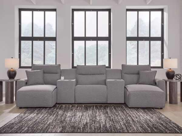 Modmax II 5-Piece Power Reclining Sectional with Chaise and Consoles - Image 3
