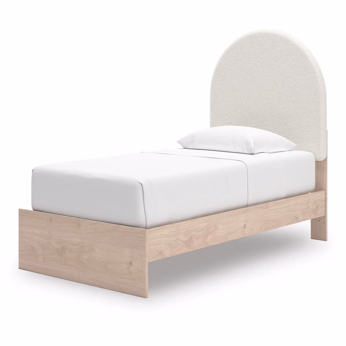 Arloster Twin Upholstered Panel Bed with Storage - Image 4