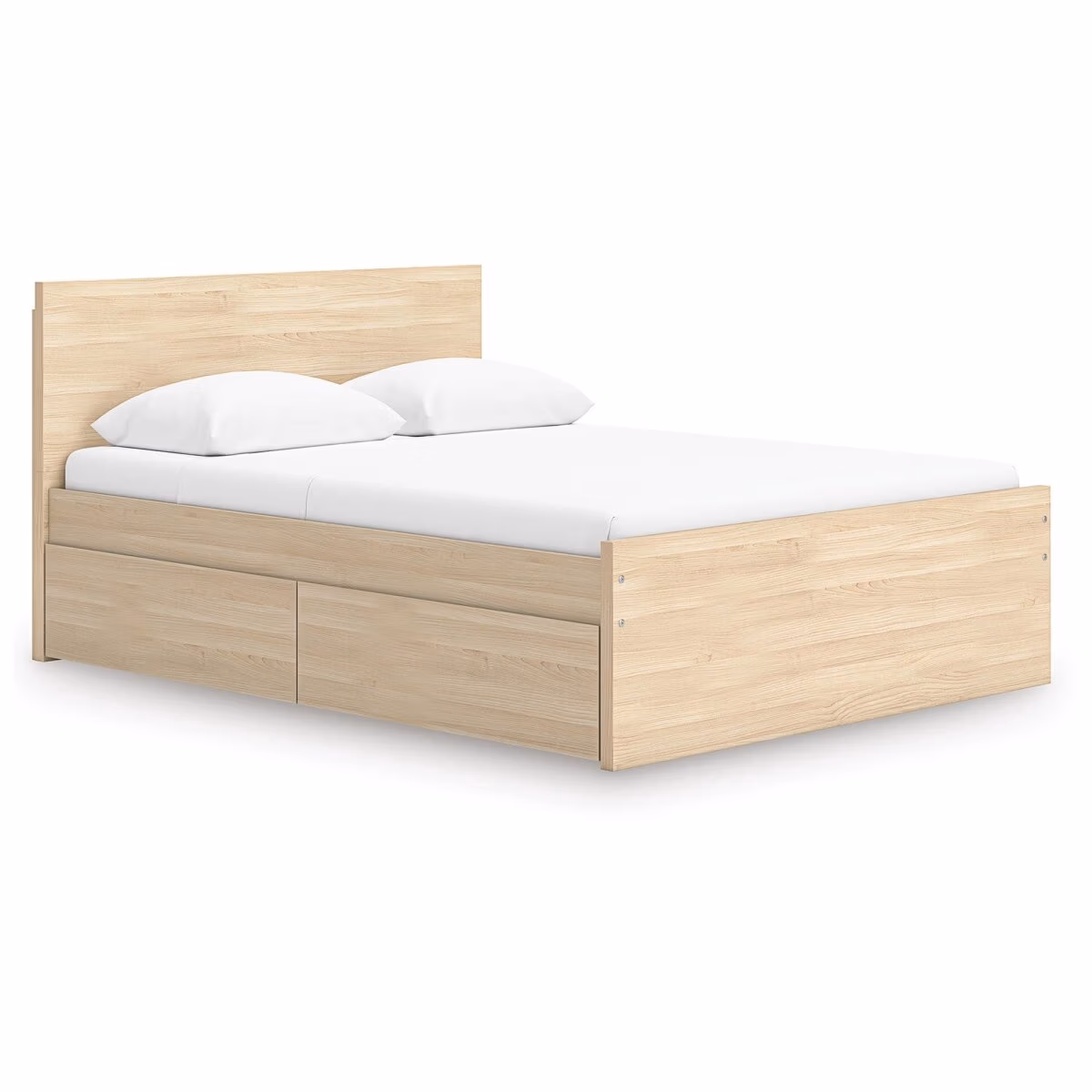Onita Queen Panel Platform Bed with 1 Side Storage - Image 2