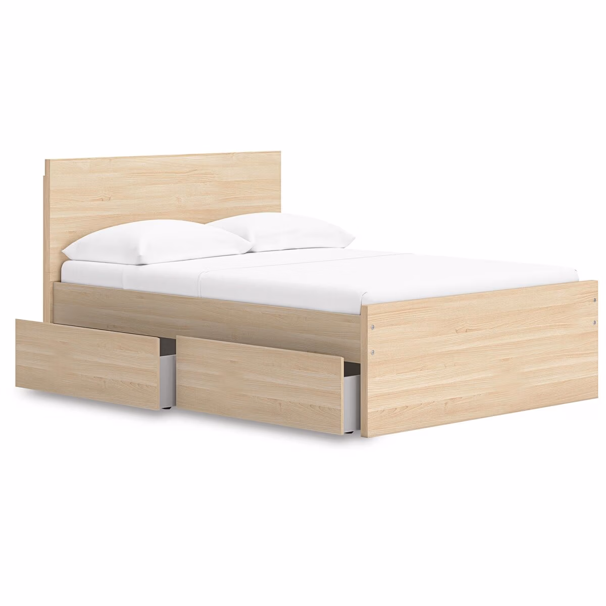 Onita Full Panel Platform Bed with 1 Side Storage - Image 4