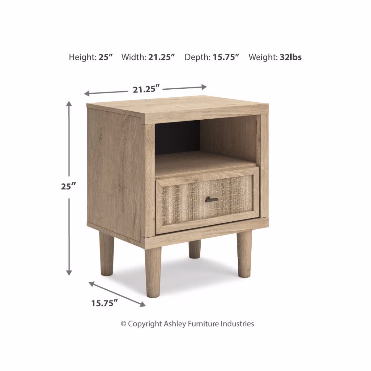 Cielden Queen Upholstered Bed, Dresser and 2 Nightstands - Image 18