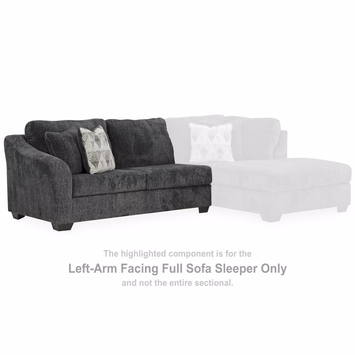 Biddeford Left-Arm Facing Full Sofa Sleeper - Image 3