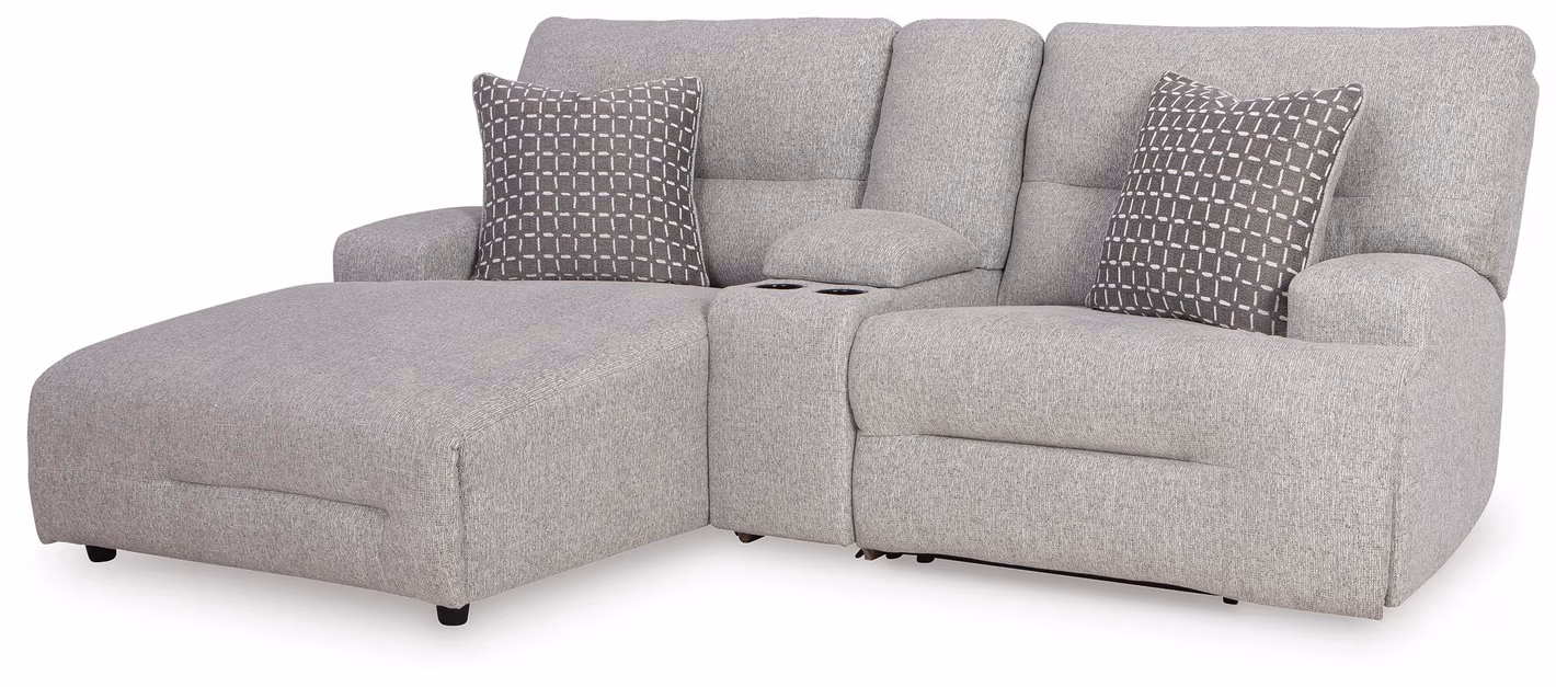 Acklen Place 3-Piece Power Reclining Sectional Sofa with Chaise