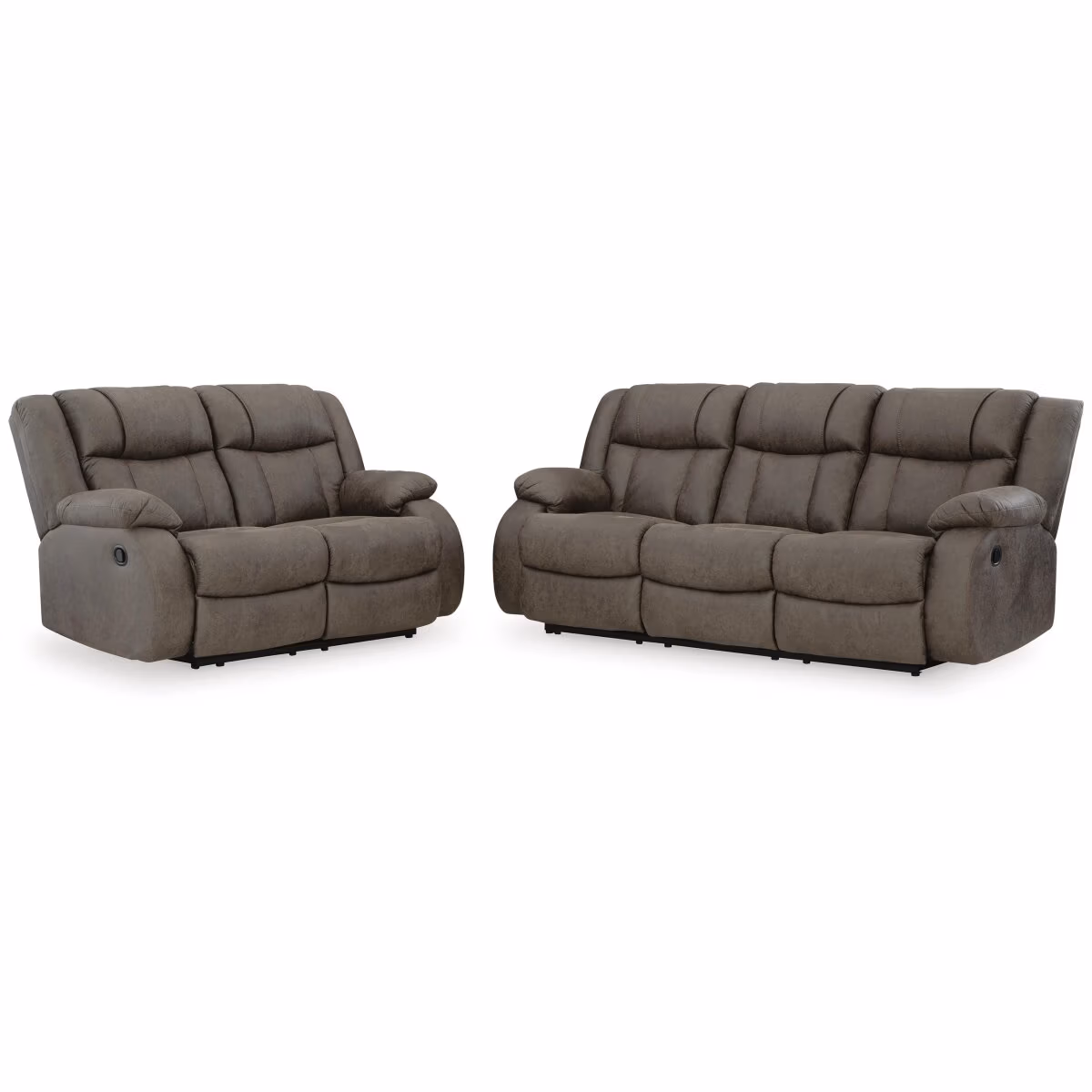 First Base Reclining Sofa and Loveseat - Image 3