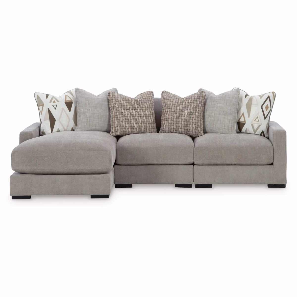 Aslan Court 3-Piece Sofa Sectional with Chaise - Image 2
