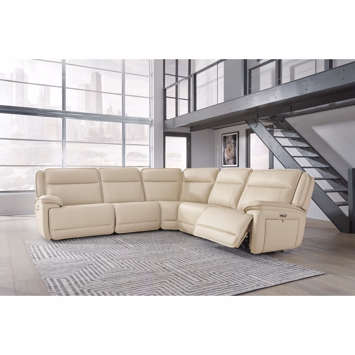 Double Deal 5-Piece Power Reclining Sectional - Image 3