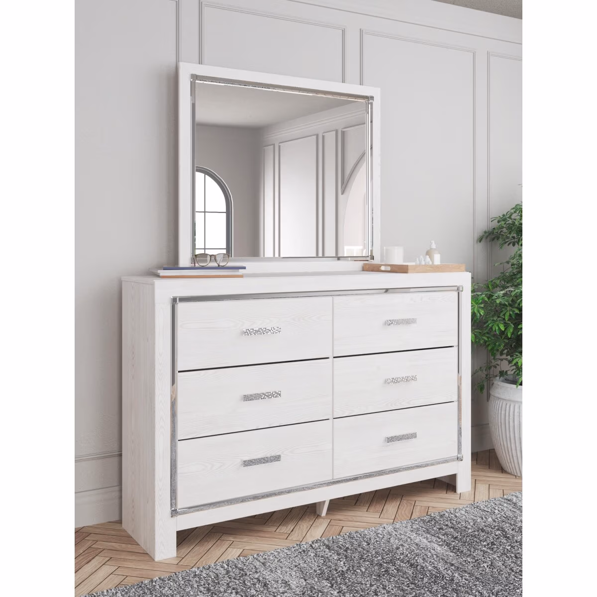 Altyra Twin Panel Bed, Dresser and Mirror - Image 16