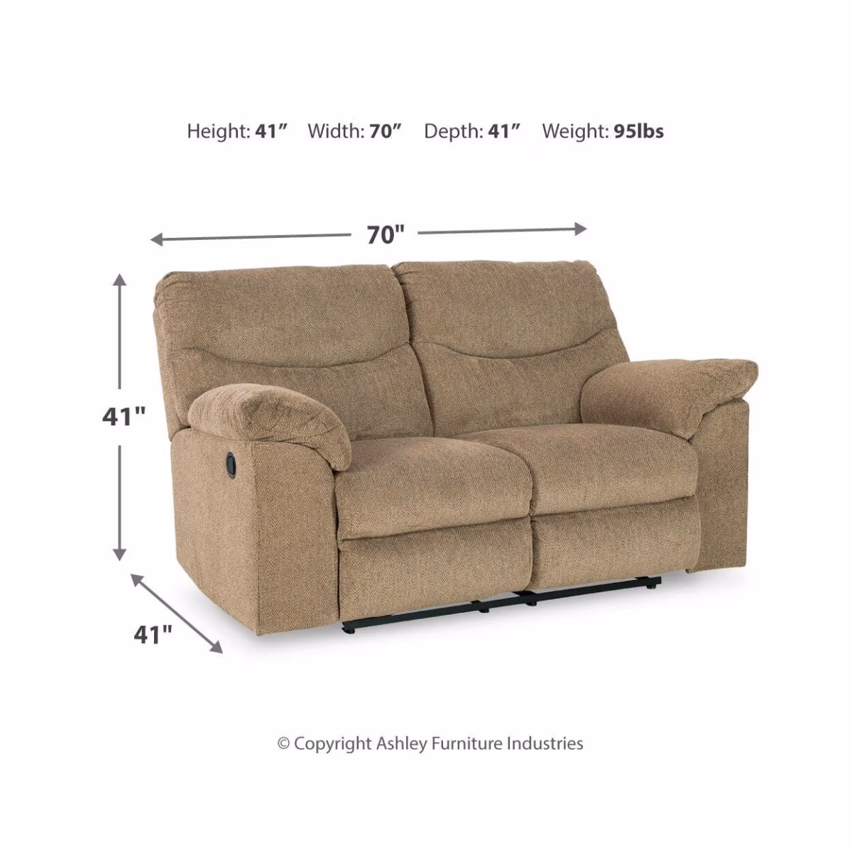 Alphons Reclining Sofa, Loveseat and Recliner - Image 20