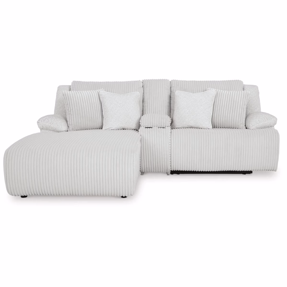 Top Tier 3-Piece Reclining Sectional Sofa with Chaise - Image 5
