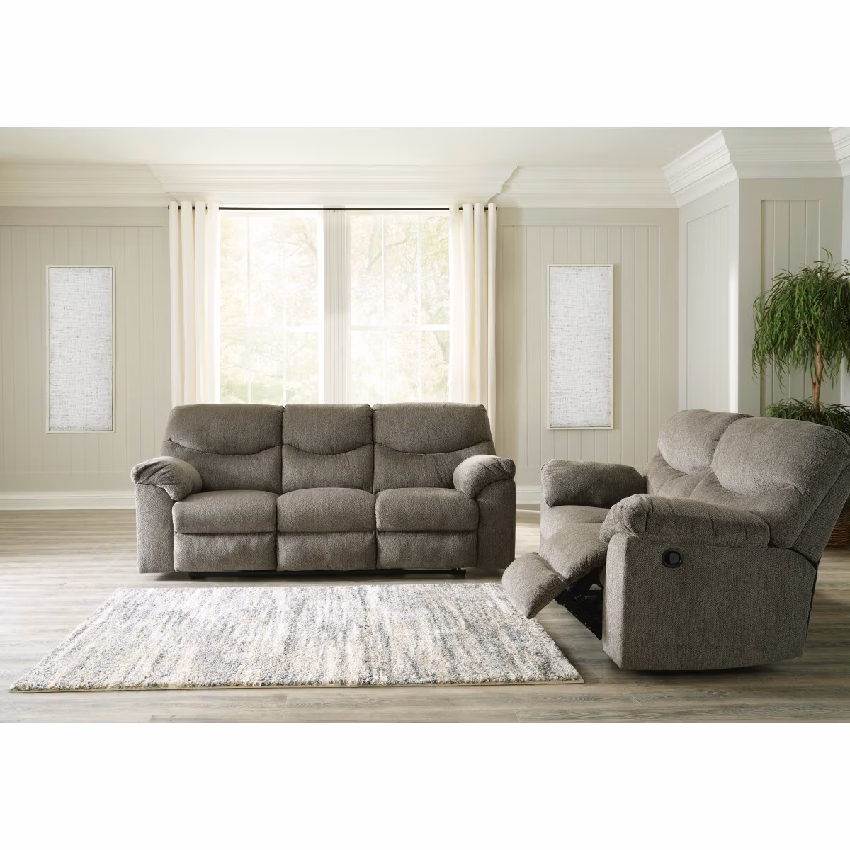 Alphons Reclining Sofa and Loveseat - Image 2