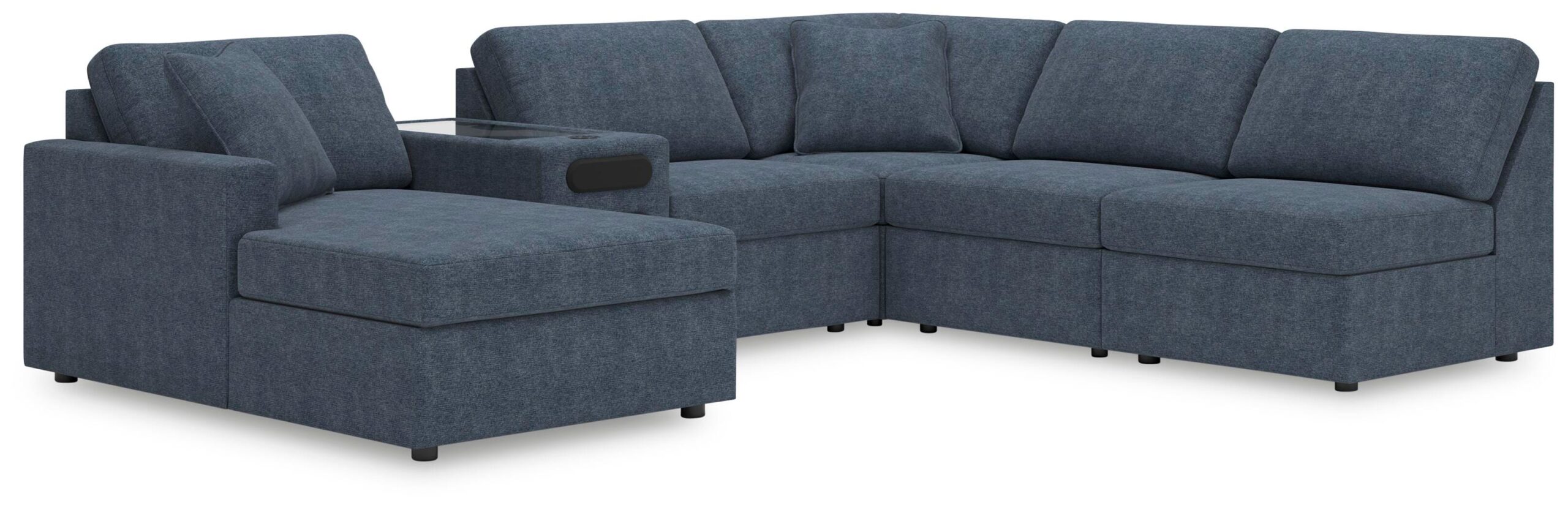 9ce67c099bda9fb07f6c6bc294d26901 Modmax 6-Piece Sectional with Chaise - Image 1