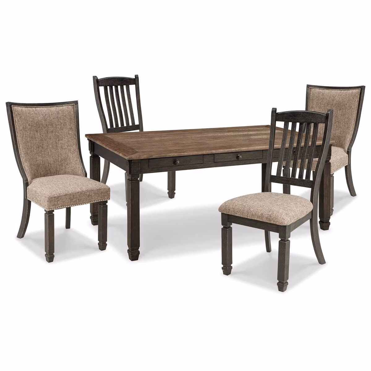 Tyler Creek Dining Table and 4 Chairs - Image 2