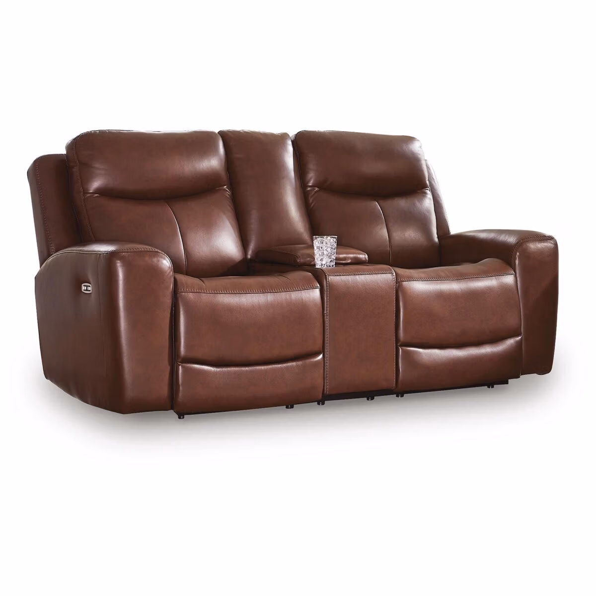 Bexhurst Power Reclining Loveseat with Console - Image 2