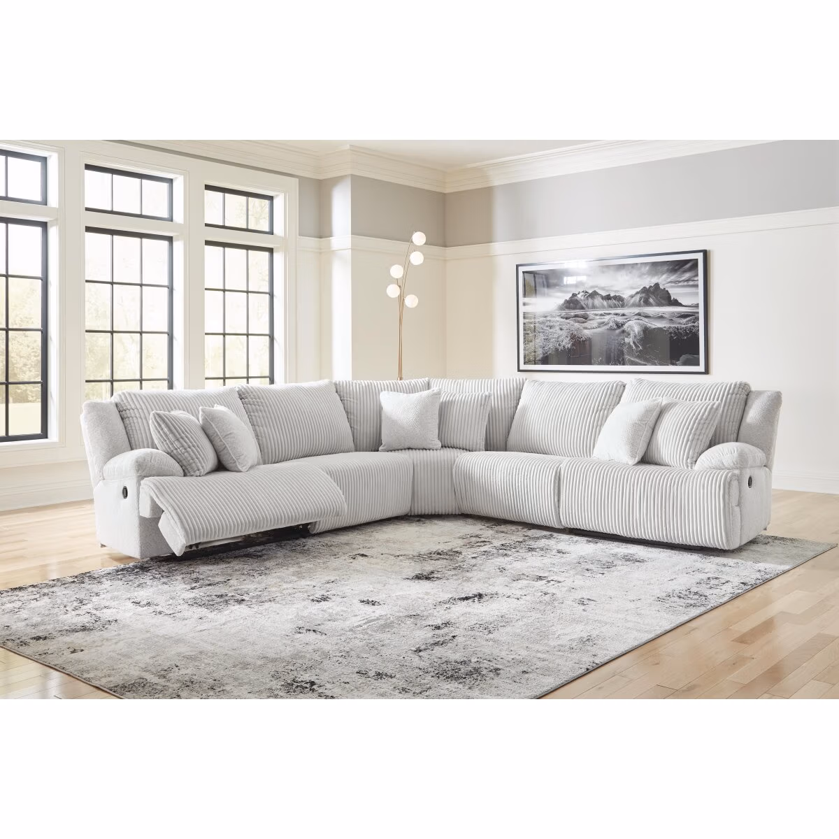 Top Tier 5-Piece Reclining Sectional - Image 3
