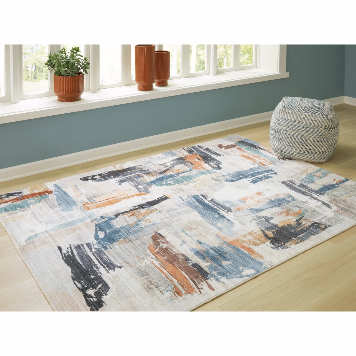 Hessland 8' x 10' Washable Rug - Image 3