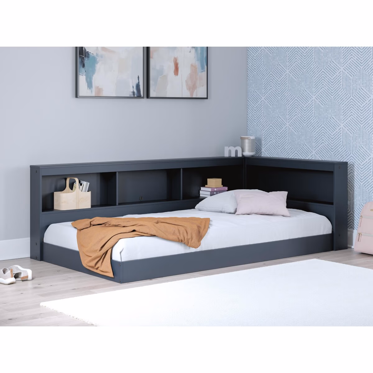Simmenfort Twin Bookcase Storage Bed - Image 3